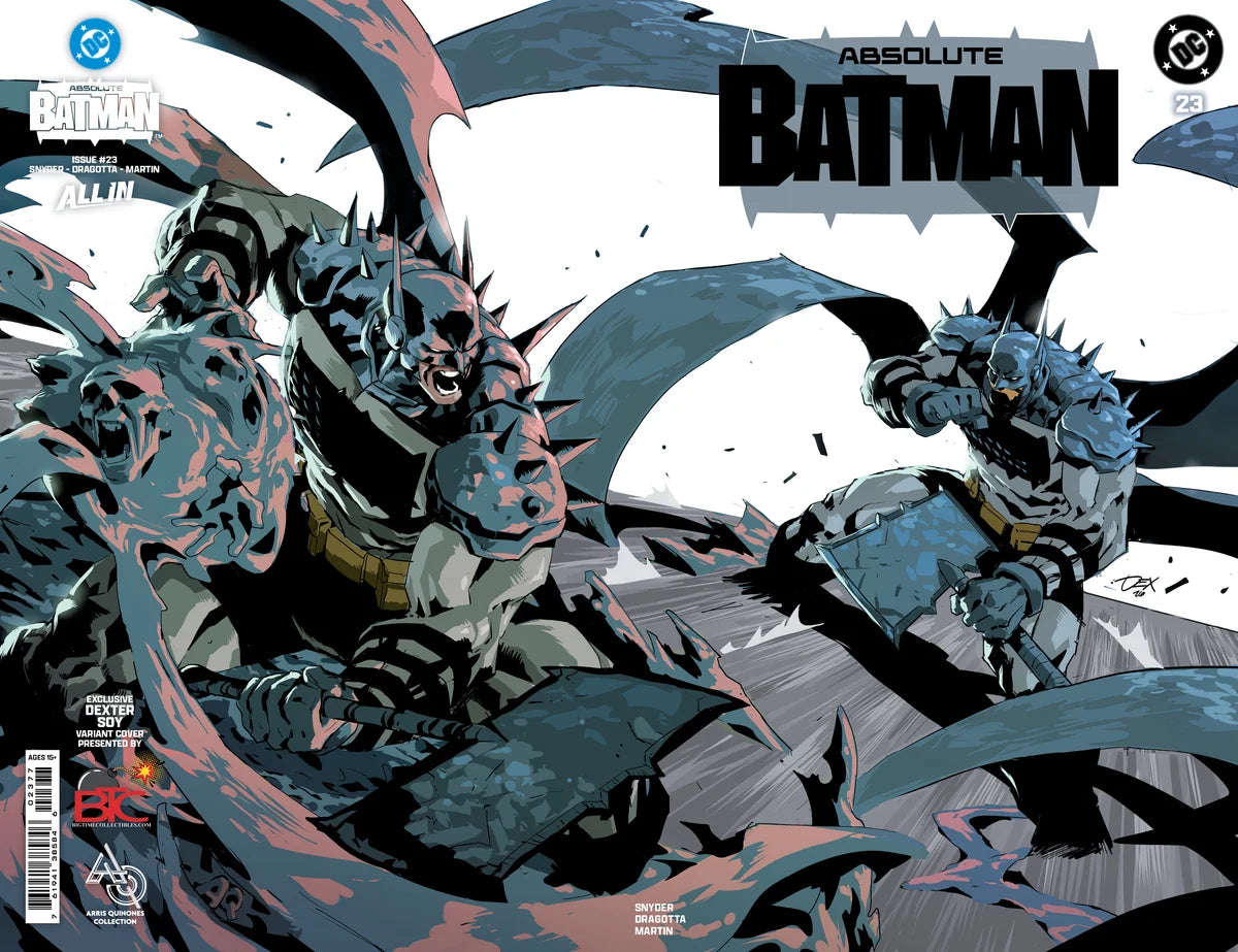 Absolute Batman #23 - Dexter Soy Trade Dress Wraparound Cover, Dallas Fan Expo Exclusive