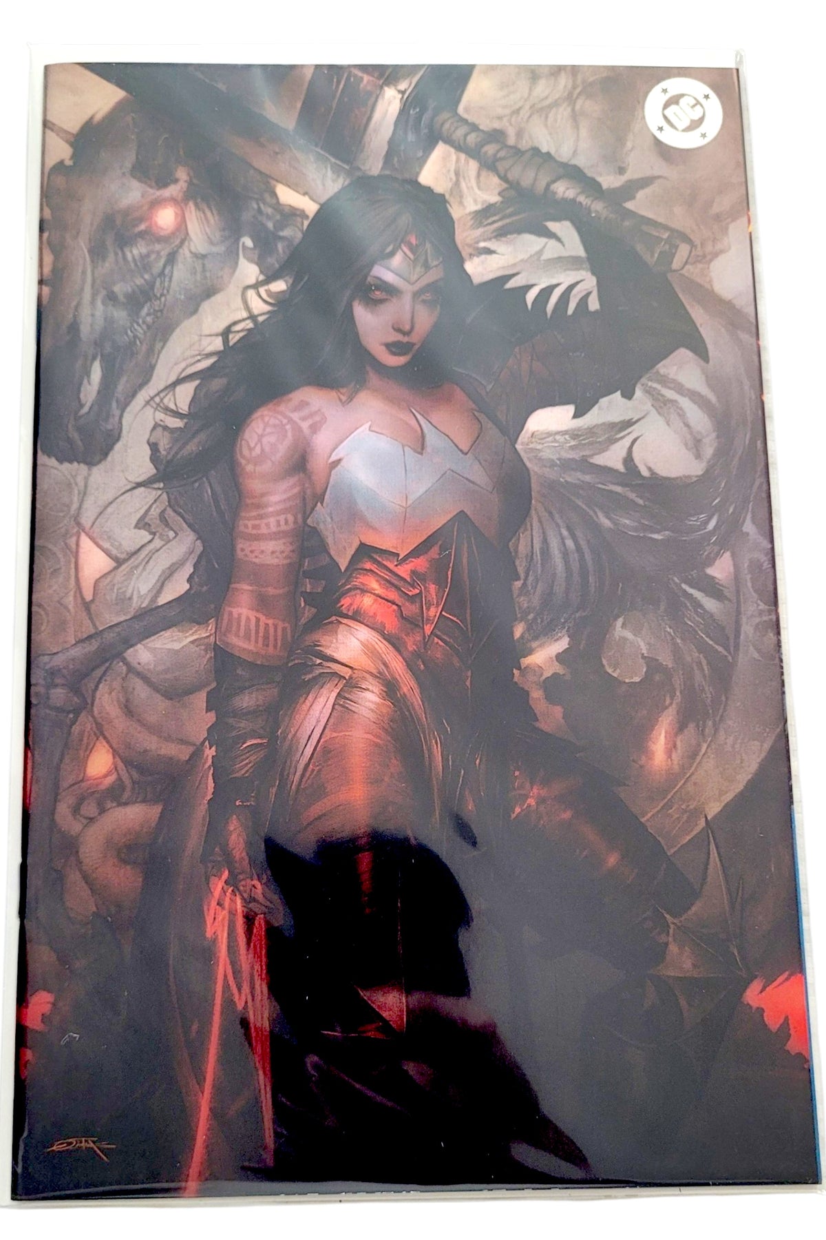 Absolute Wonder Woman #20 – Dan Quintana SDCC Exclusive Spot Foil Virgin – Limited 2000 | DC Comics