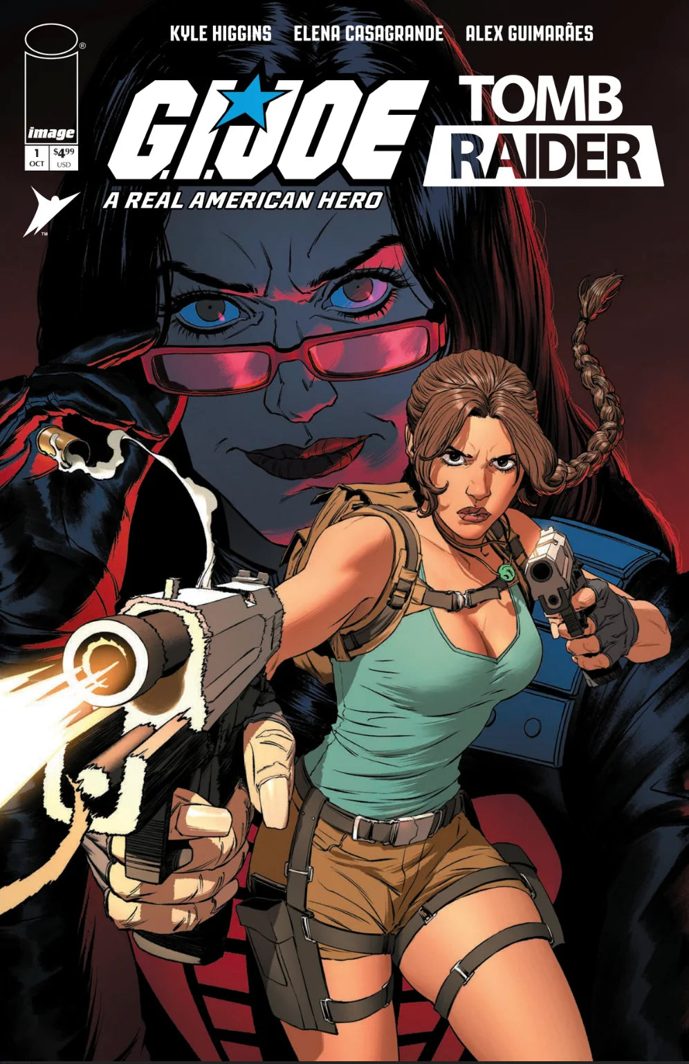 GI Joe / Tomb Raider #1 Mattia De Iulis Exclusive Variant