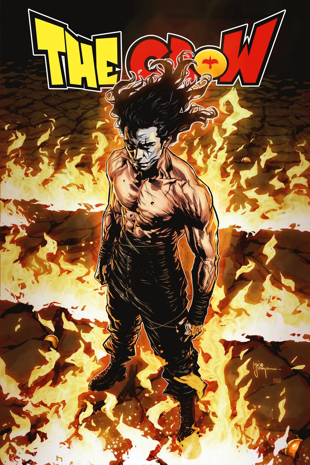 The Crow: Dead Time #1 – Mico Suayan Crowku Trade Variant