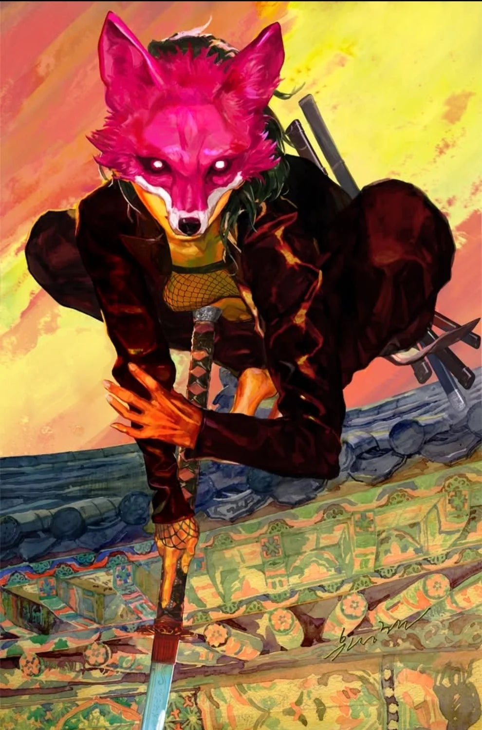 Exquisite Corpses: Fox Mask Killer #1 Yune Sunghan Virgin Exclusive