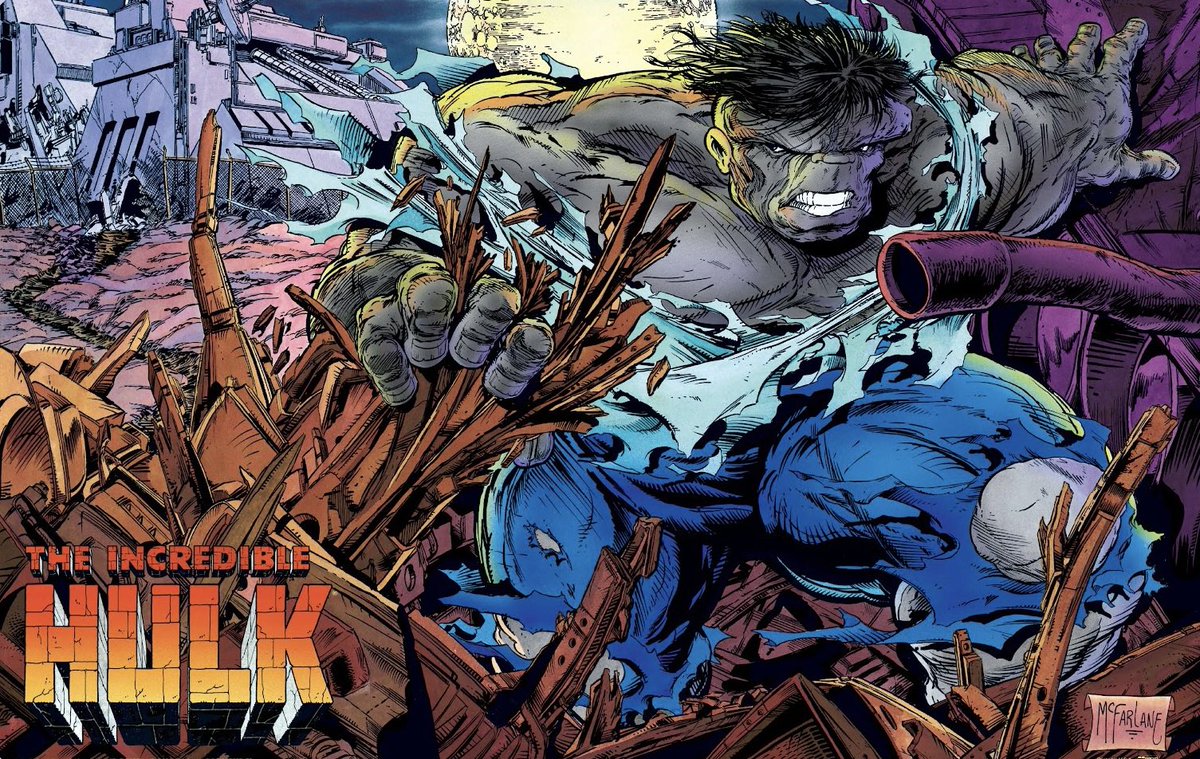 INCREDIBLE HULK #1 TODD MCFARLANE SDCC EXCLUSIVE FOIL EDITION