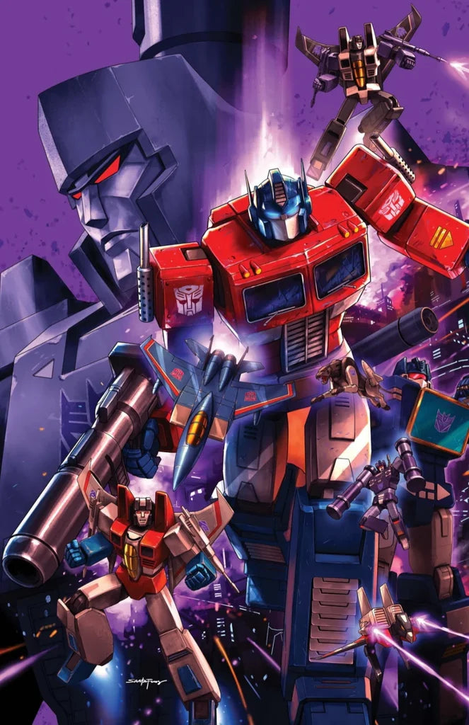 Transformers #35 Santa Fung Foil Variant Cover (Exclusive)
