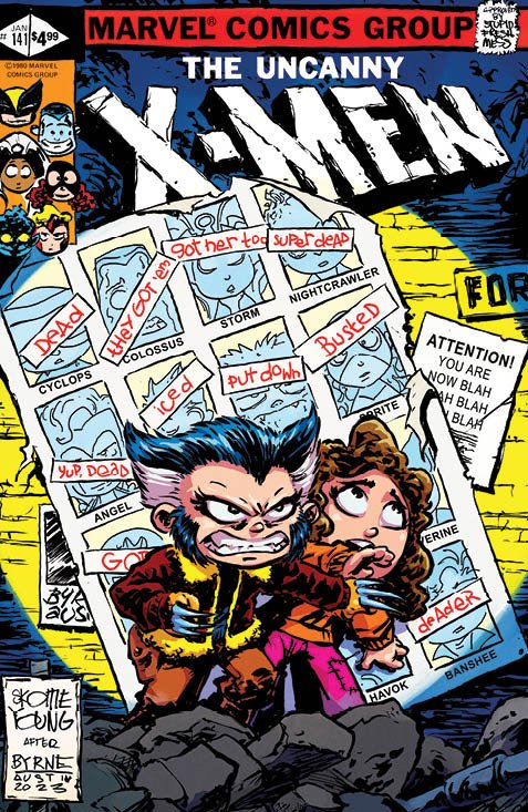 X-Men #141 – Facsimile Skottie Young Exclusive Variant | Marvel Comics