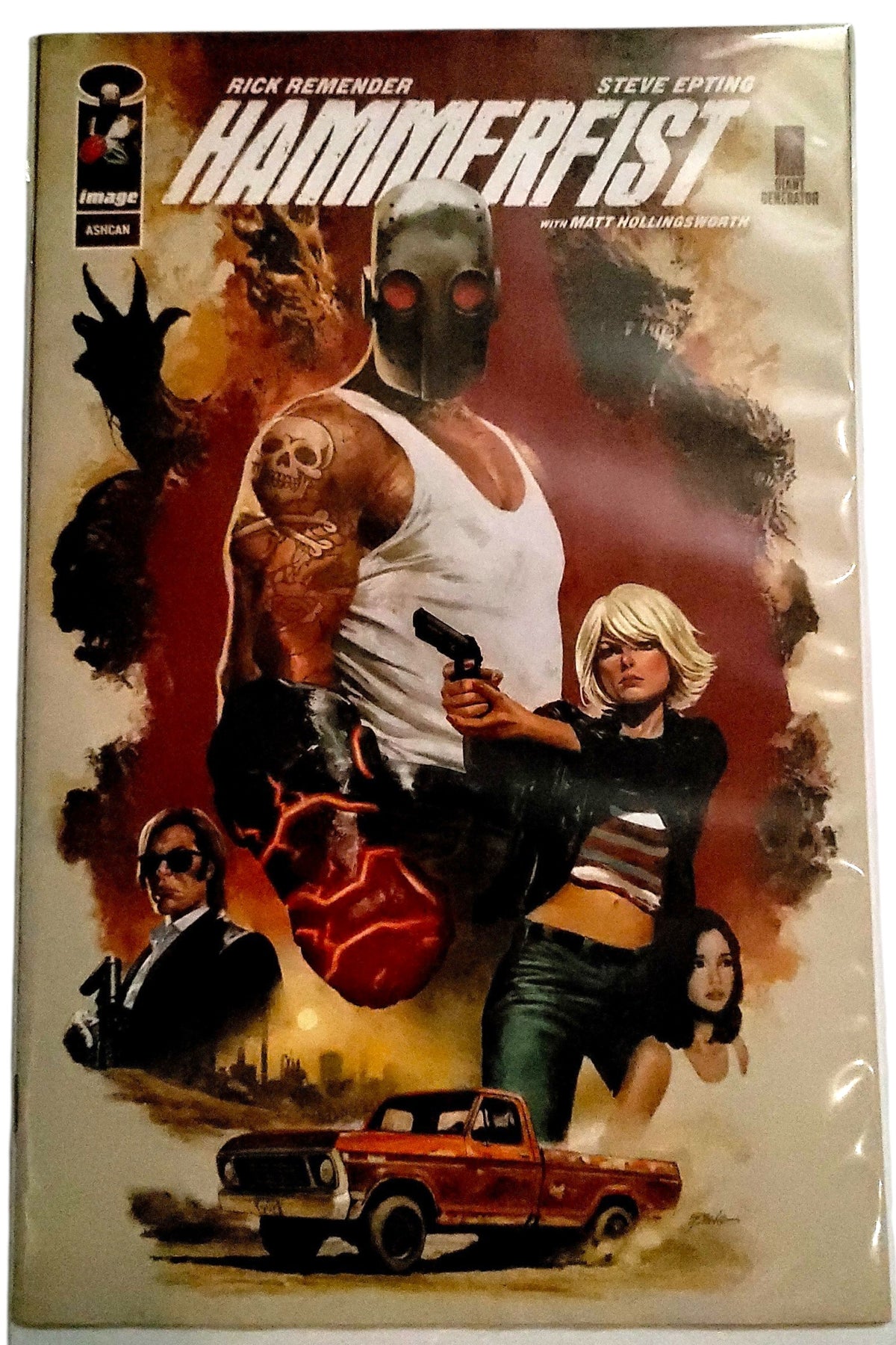 Hammerfist #1 – Steve Epting SDCC Ashcan Edition