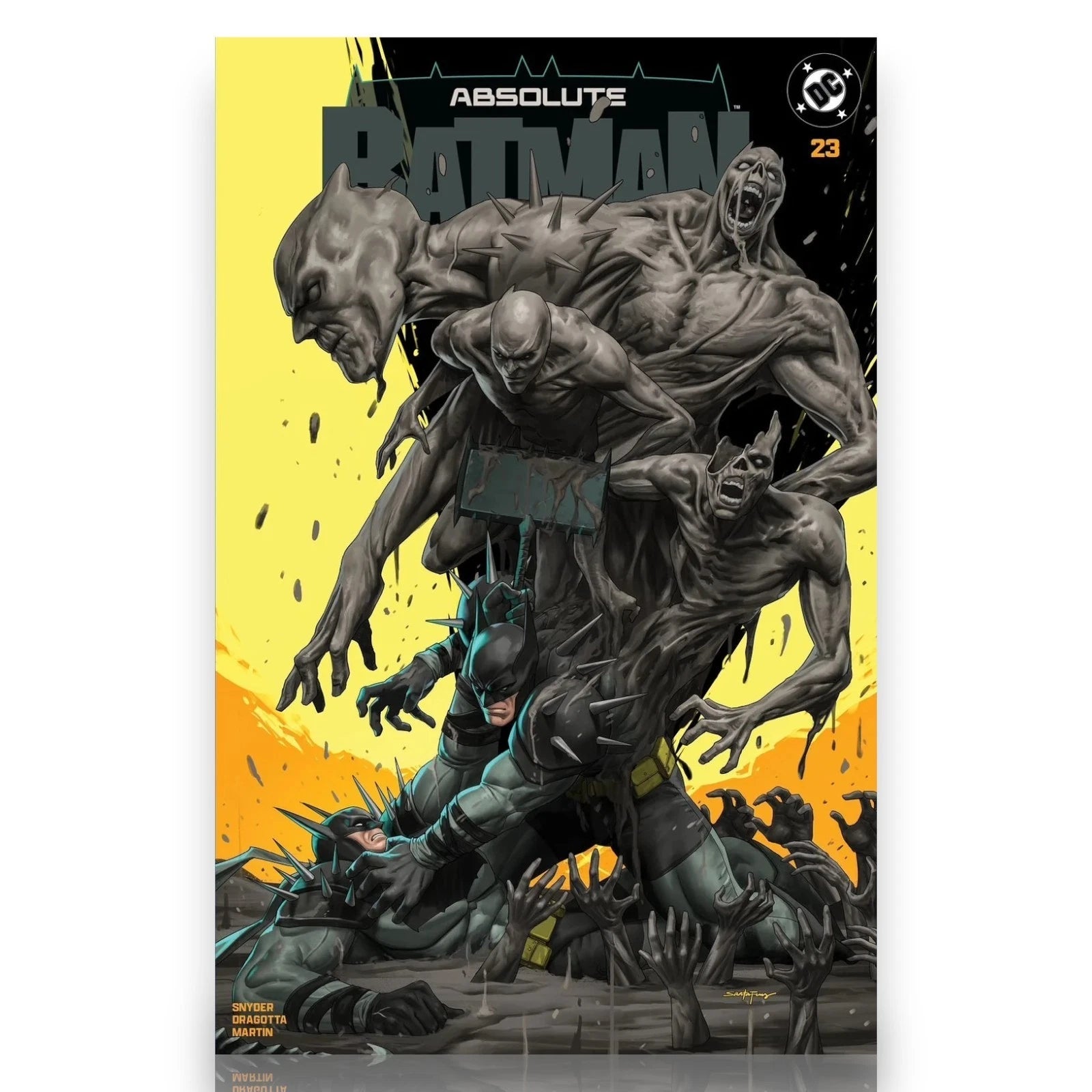 ABSOLUTE BATMAN #23 SANTA FUNG EXCLUSIVE TRADE CLAYFACE