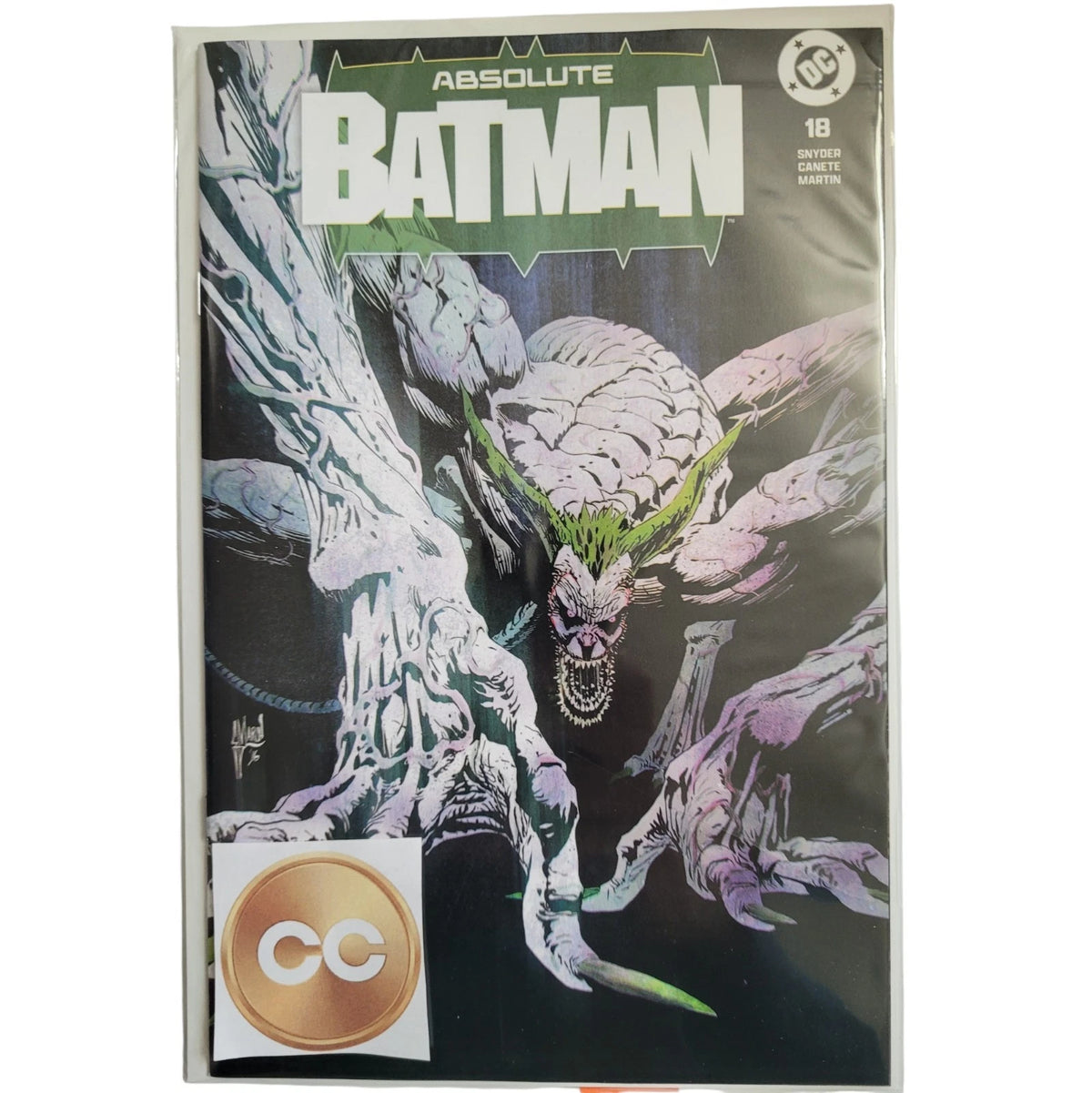 Absolute Batman #18 – Guillem March Exclusive Trade Variant – Joker | DC Comics